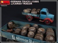 Zdjęcie dodatkowe produktu German Truck L1500s W/cargo Trailer 1:35 MiniArt 38023