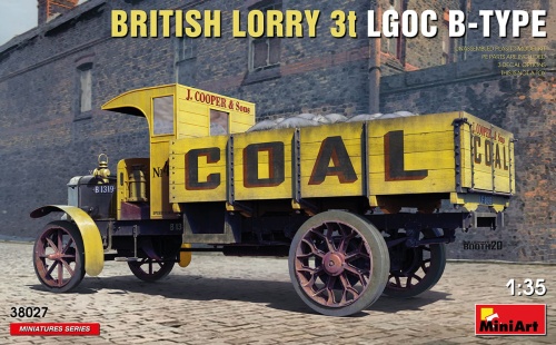 British Lorry 3t Lgoc B-type 1:35 MiniArt 38027
