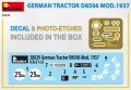 Zdjęcie dodatkowe produktu German Tractor D8506 Mod. 1937 1:35 MiniArt 38029