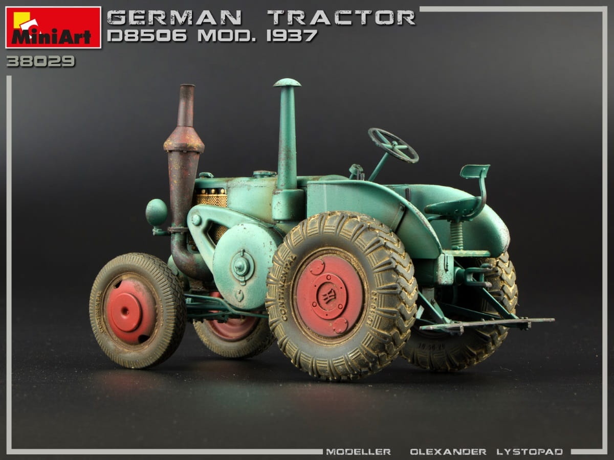 Zdjęcie dodatkowe produktu German Tractor D8506 Mod. 1937 1:35 MiniArt 38029