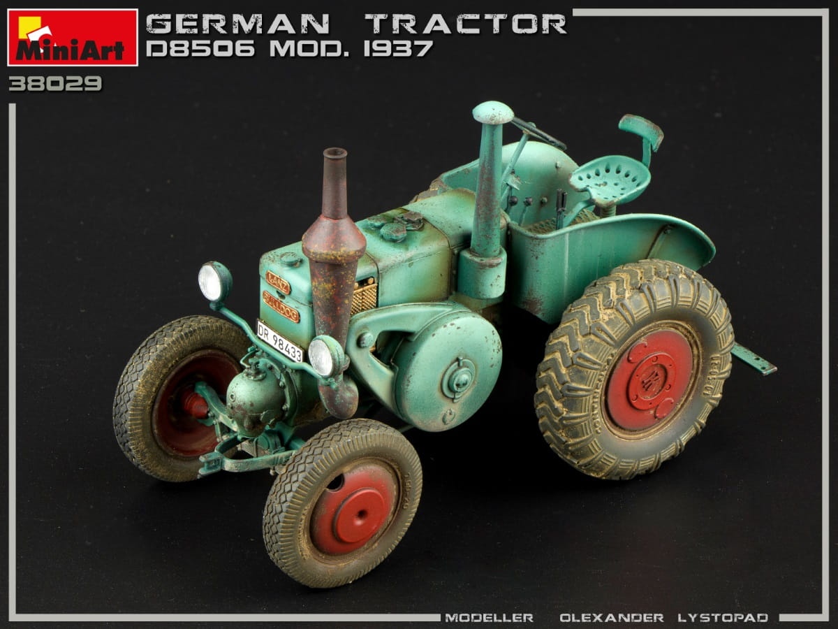 Zdjęcie dodatkowe produktu German Tractor D8506 Mod. 1937 1:35 MiniArt 38029