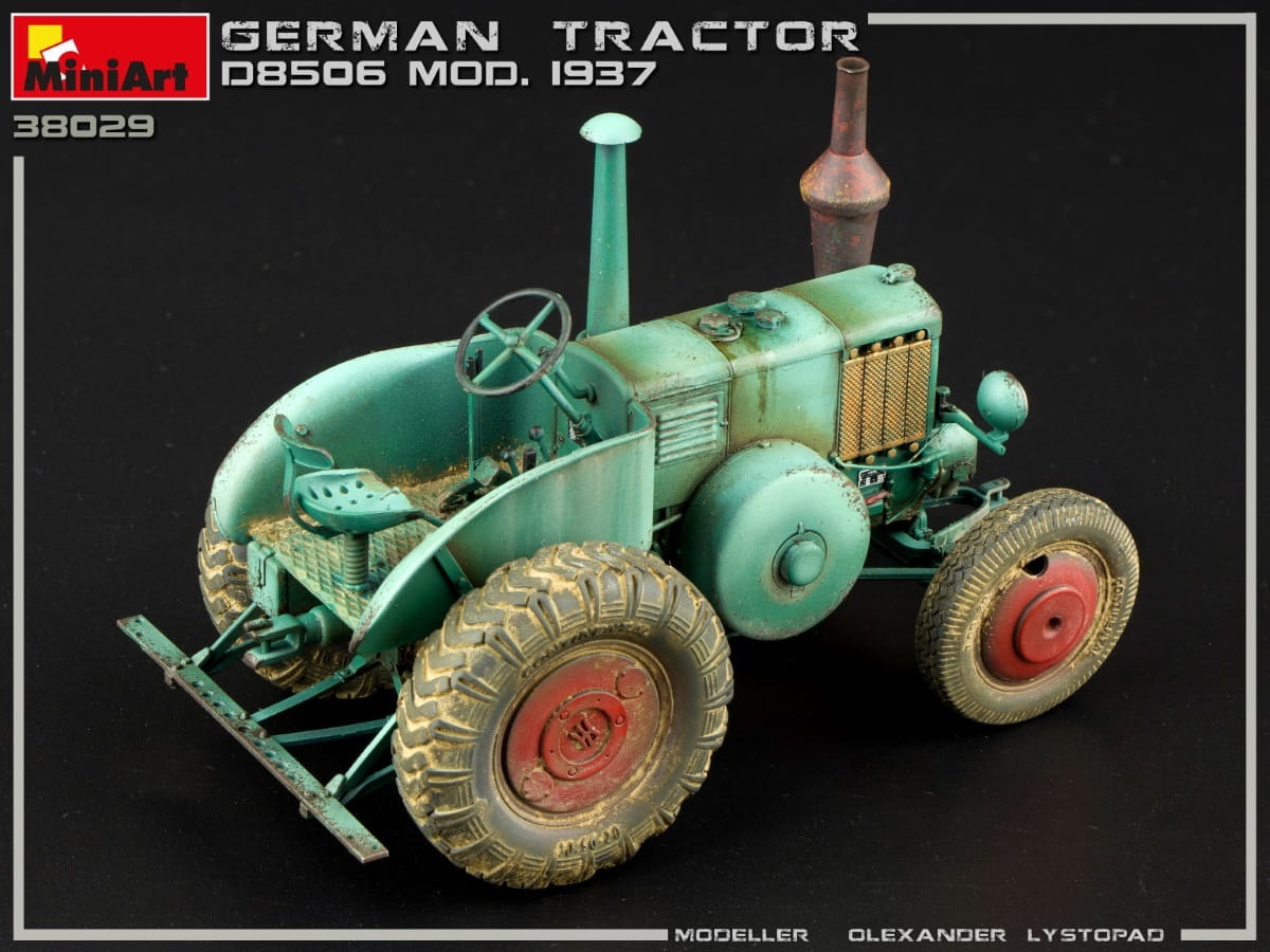 Zdjęcie dodatkowe produktu German Tractor D8506 Mod. 1937 1:35 MiniArt 38029