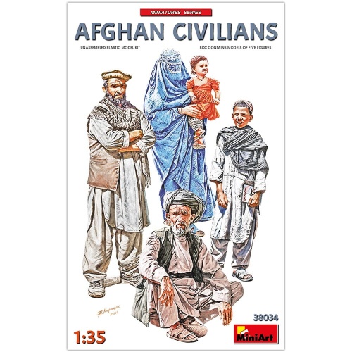 Afghan Civilians 1:35 MiniArt 38034