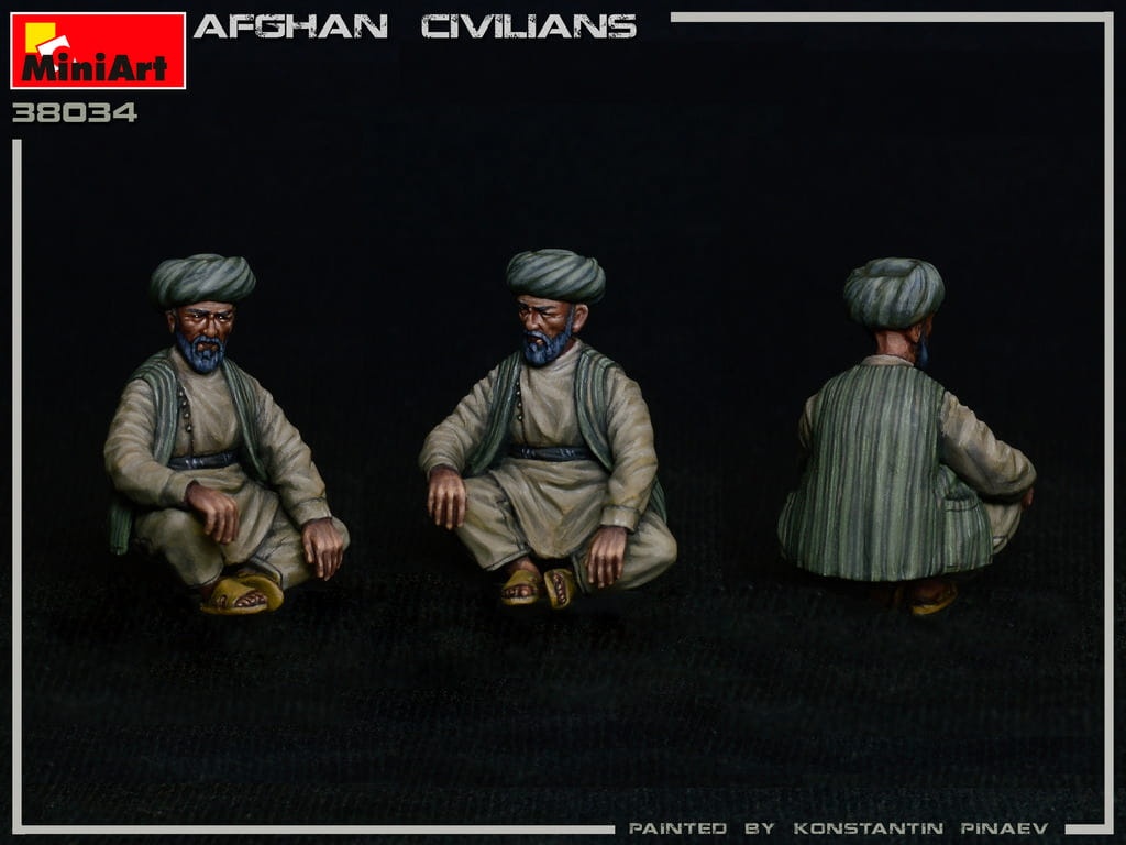 Zdjęcie dodatkowe produktu Afghan Civilians 1:35 MiniArt 38034
