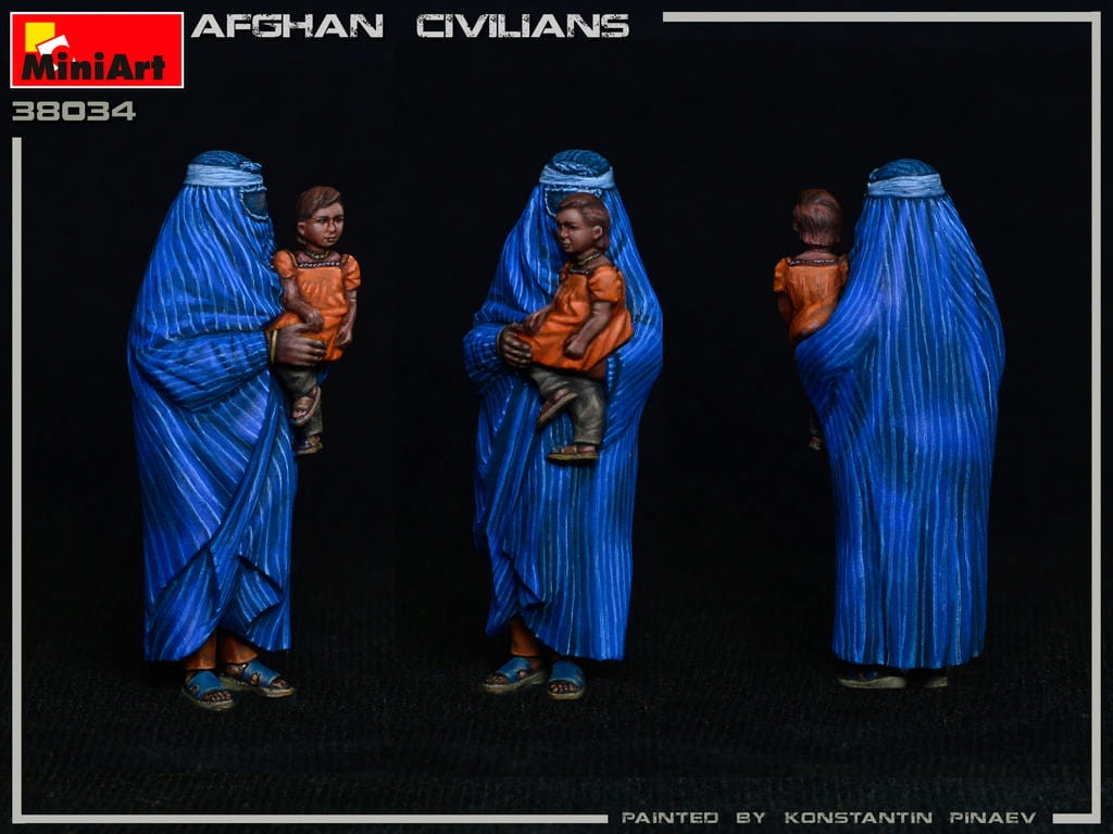 Zdjęcie dodatkowe produktu Afghan Civilians 1:35 MiniArt 38034