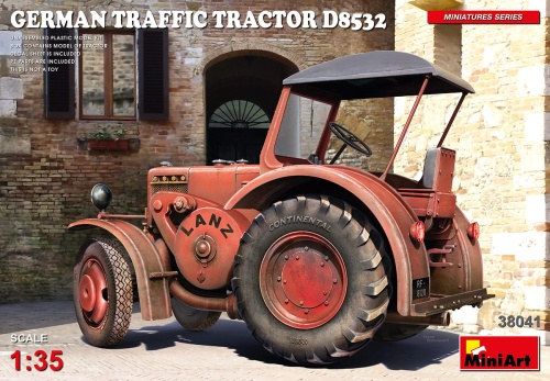German Traffic Tractor D8532 1:35 MiniArt 38041