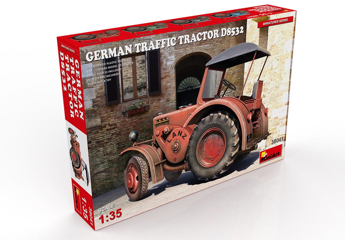 Zdjęcie dodatkowe produktu German Traffic Tractor D8532 1:35 MiniArt 38041