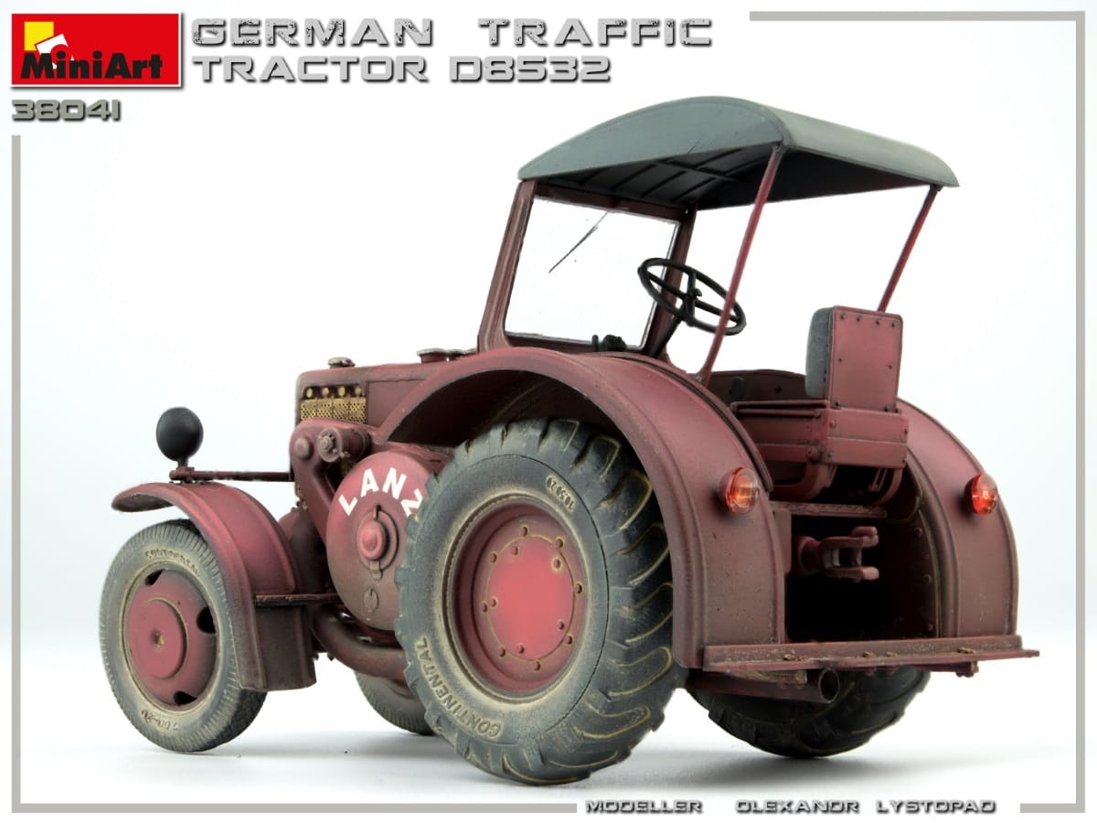 Zdjęcie dodatkowe produktu German Traffic Tractor D8532 1:35 MiniArt 38041