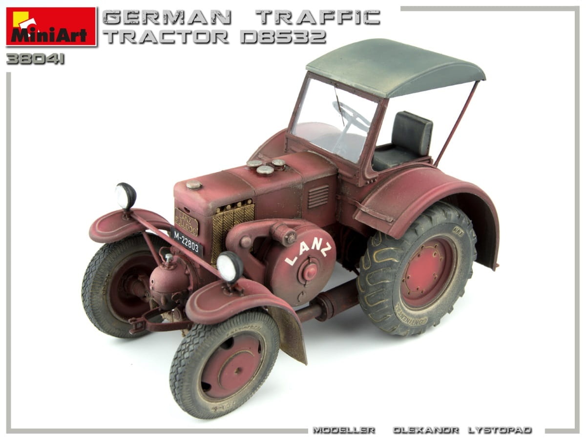 Zdjęcie dodatkowe produktu German Traffic Tractor D8532 1:35 MiniArt 38041