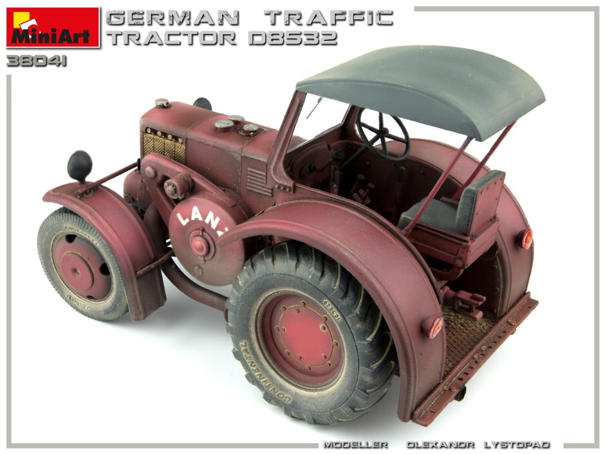 Zdjęcie dodatkowe produktu German Traffic Tractor D8532 1:35 MiniArt 38041