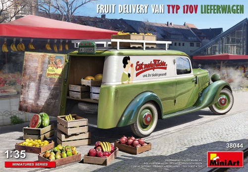 Fruit Delivery Van Typ 170v Lieferwagen 1:35 MiniArt 38044