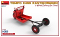 Zdjęcie dodatkowe produktu Tempo E400 Kastenwagen 3-wheel Delivery Box Track 1:35 MiniArt 38047