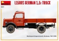 Zdjęcie dodatkowe produktu L1500s German 1,5t Truck 1:35 MiniArt 38051