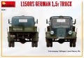 Zdjęcie dodatkowe produktu L1500s German 1,5t Truck 1:35 MiniArt 38051