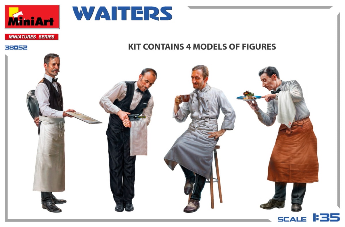 Zdjęcie dodatkowe produktu Waiters 1:35 MiniArt 38052