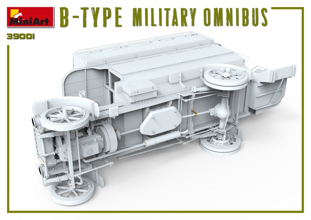 Zdjęcie dodatkowe produktu B-type Military Omnibus 1:35 MiniArt 39001