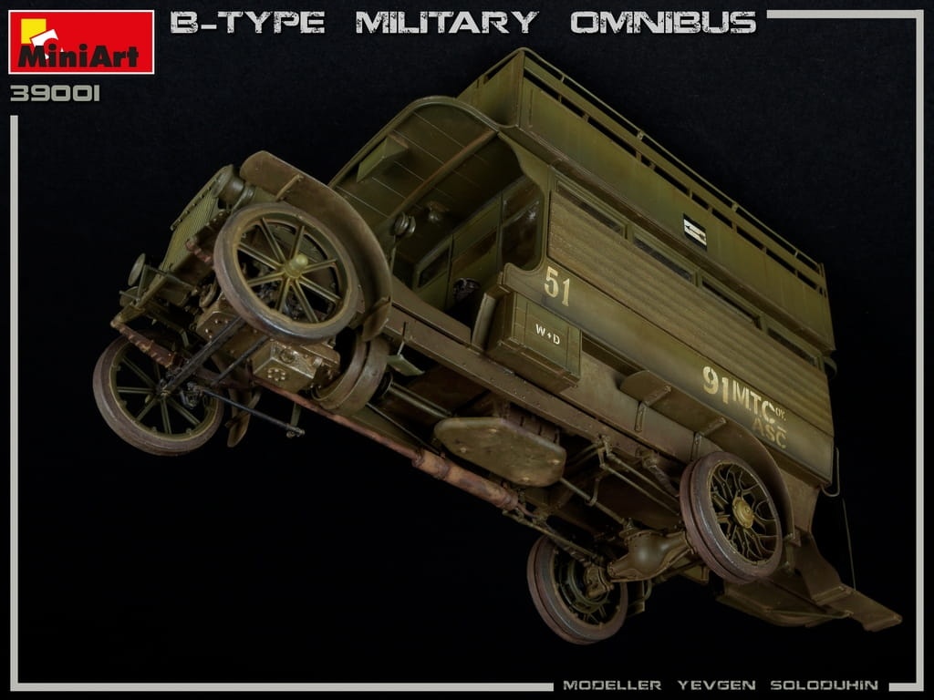 Zdjęcie dodatkowe produktu B-type Military Omnibus 1:35 MiniArt 39001