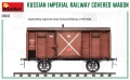 Zdjęcie dodatkowe produktu Russian Imperial Railway Covered Wagon 1:35 MiniArt 39002