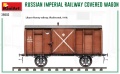 Zdjęcie dodatkowe produktu Russian Imperial Railway Covered Wagon 1:35 MiniArt 39002