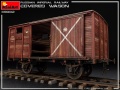 Zdjęcie dodatkowe produktu Russian Imperial Railway Covered Wagon 1:35 MiniArt 39002