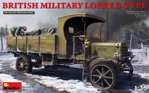 British Military Lorry B-type 1:35 MiniArt 39003