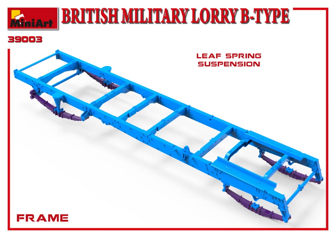 Zdjęcie dodatkowe produktu British Military Lorry B-type 1:35 MiniArt 39003