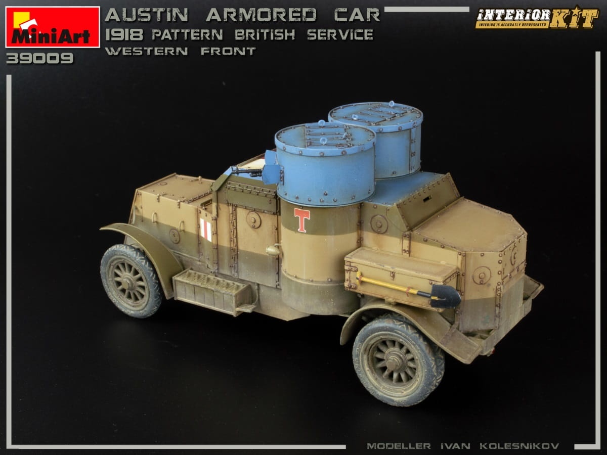 Zdjęcie dodatkowe produktu Austin Armoured Car 1918 Pattern. British Service. Western Front. Interior Kit 1:35 MiniArt 39009