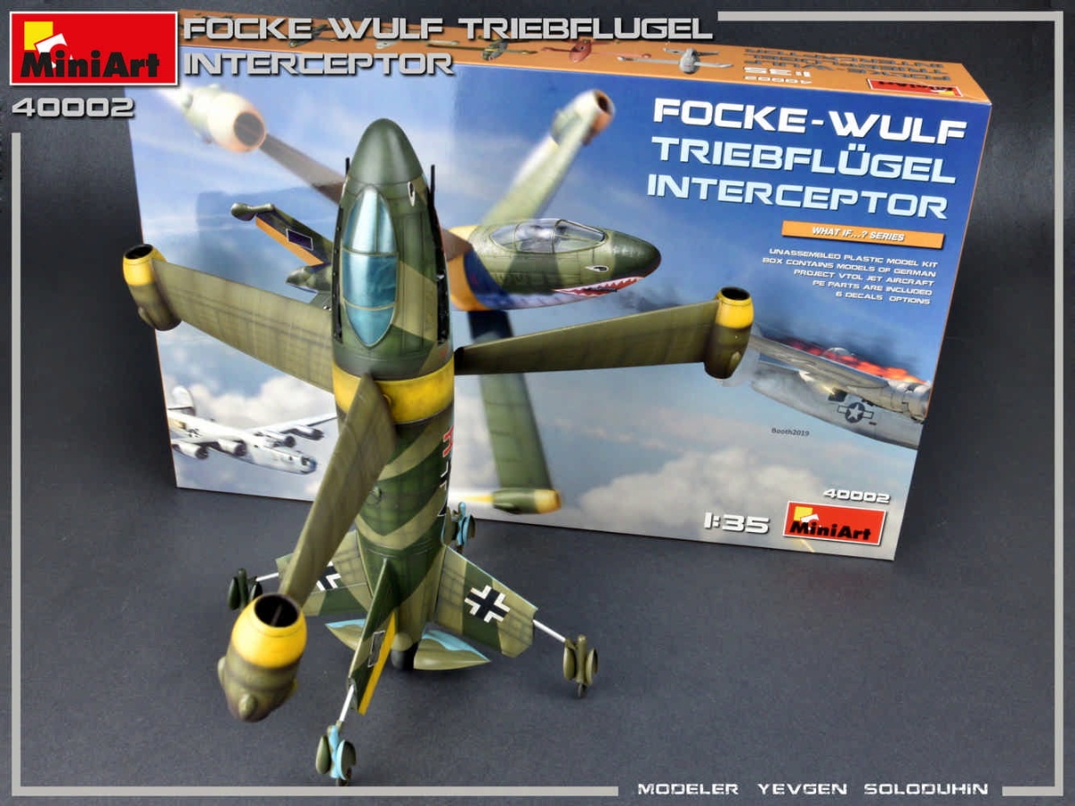 Zdjęcie dodatkowe produktu Focke Wulf Triebflugel Interceptor 1:35 MiniArt 40002
