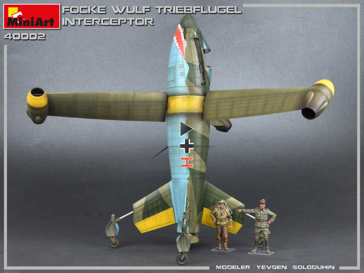 Zdjęcie dodatkowe produktu Focke Wulf Triebflugel Interceptor 1:35 MiniArt 40002