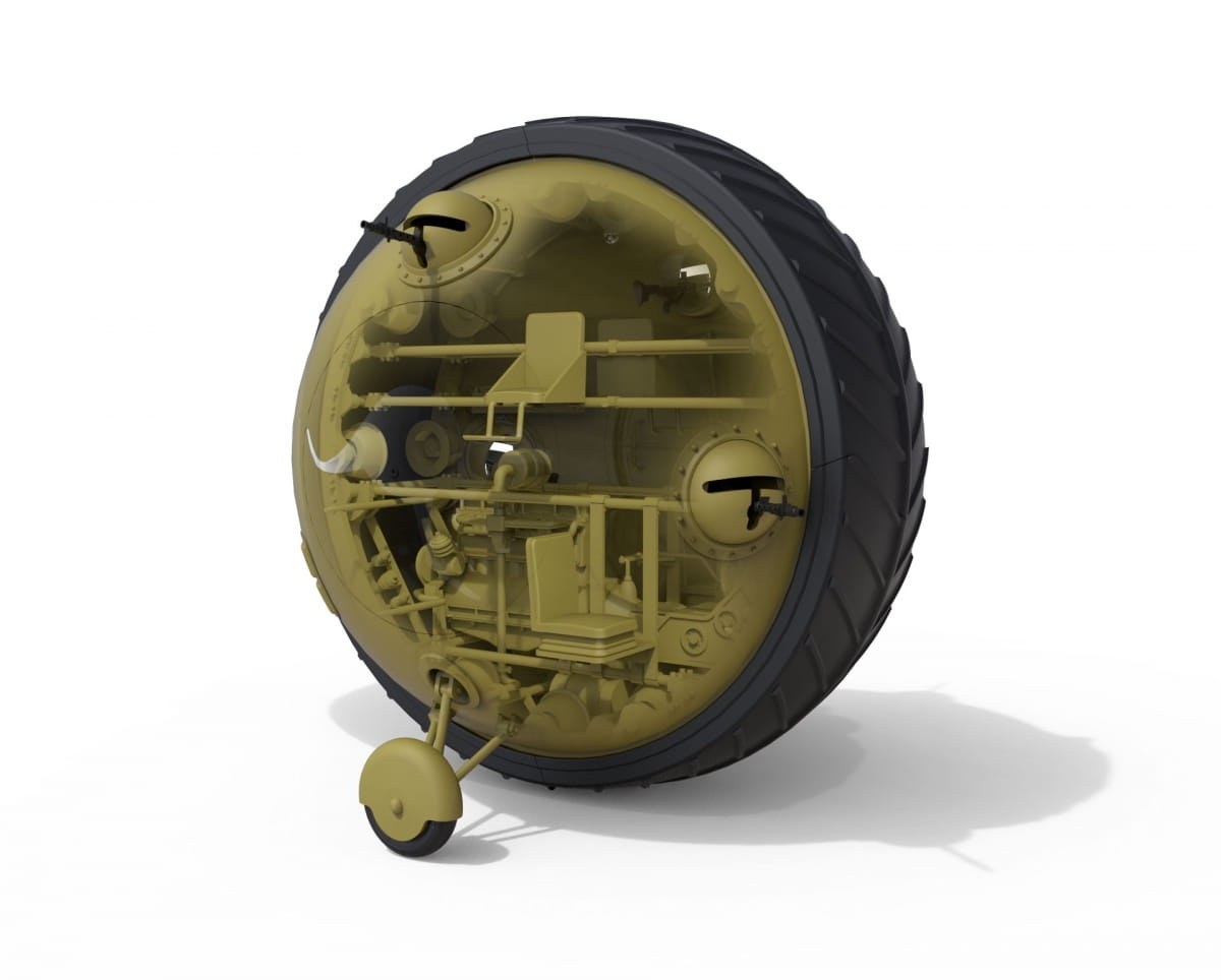 Zdjęcie dodatkowe produktu Kugelpanzer 41( R ). Interior Kit 1:35 MiniArt 40006