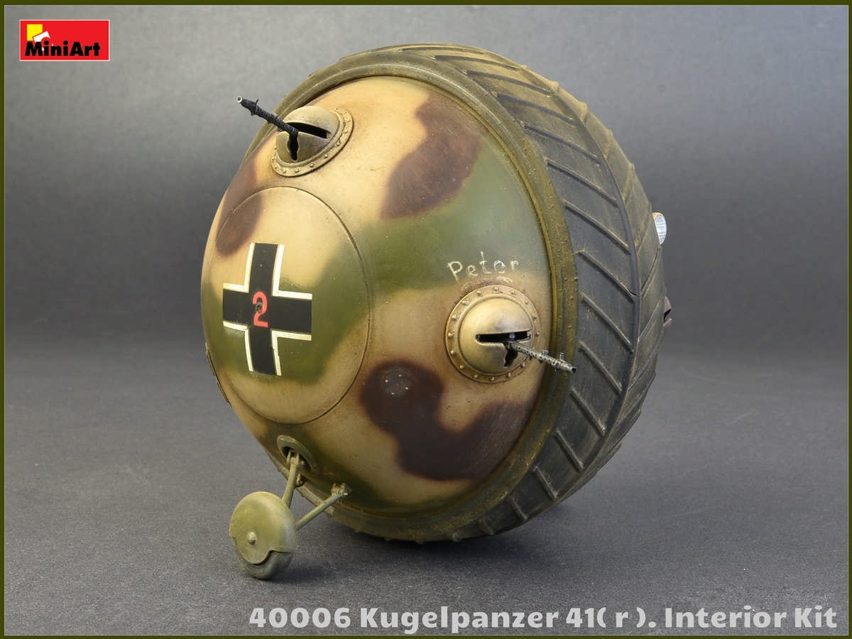 Zdjęcie dodatkowe produktu Kugelpanzer 41( R ). Interior Kit 1:35 MiniArt 40006
