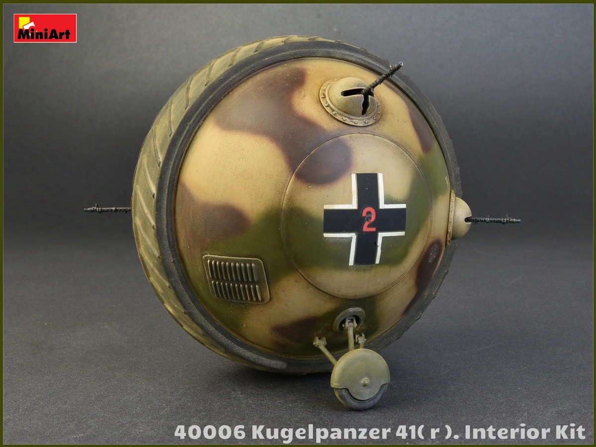 Zdjęcie dodatkowe produktu Kugelpanzer 41( R ). Interior Kit 1:35 MiniArt 40006