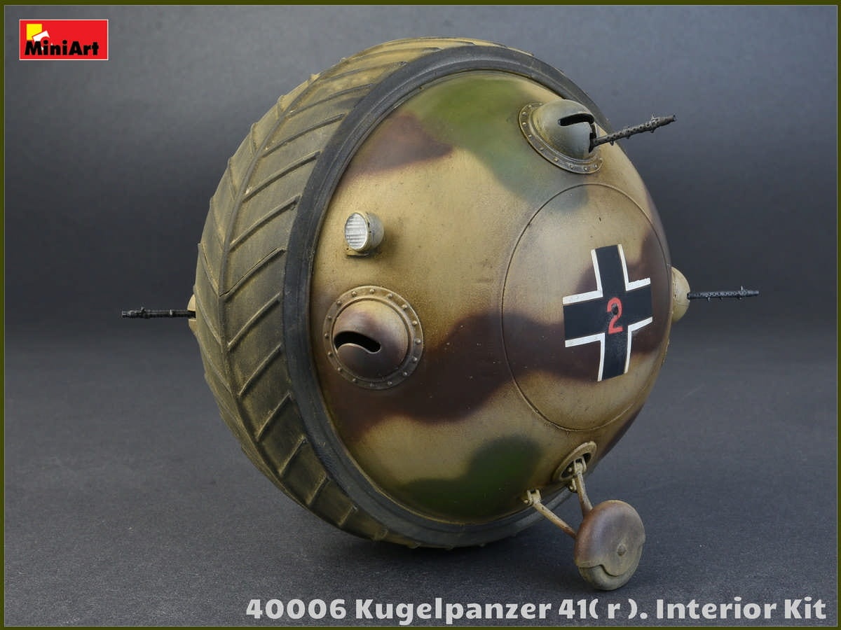 Zdjęcie dodatkowe produktu Kugelpanzer 41( R ). Interior Kit 1:35 MiniArt 40006