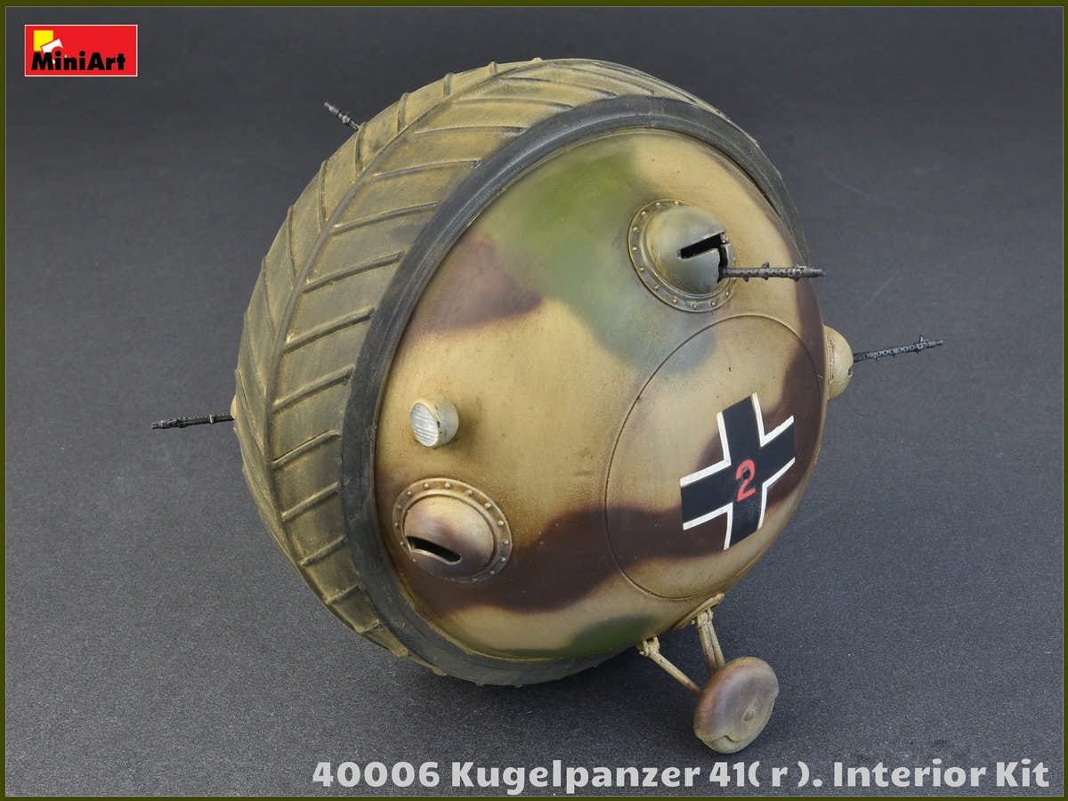 Zdjęcie dodatkowe produktu Kugelpanzer 41( R ). Interior Kit 1:35 MiniArt 40006
