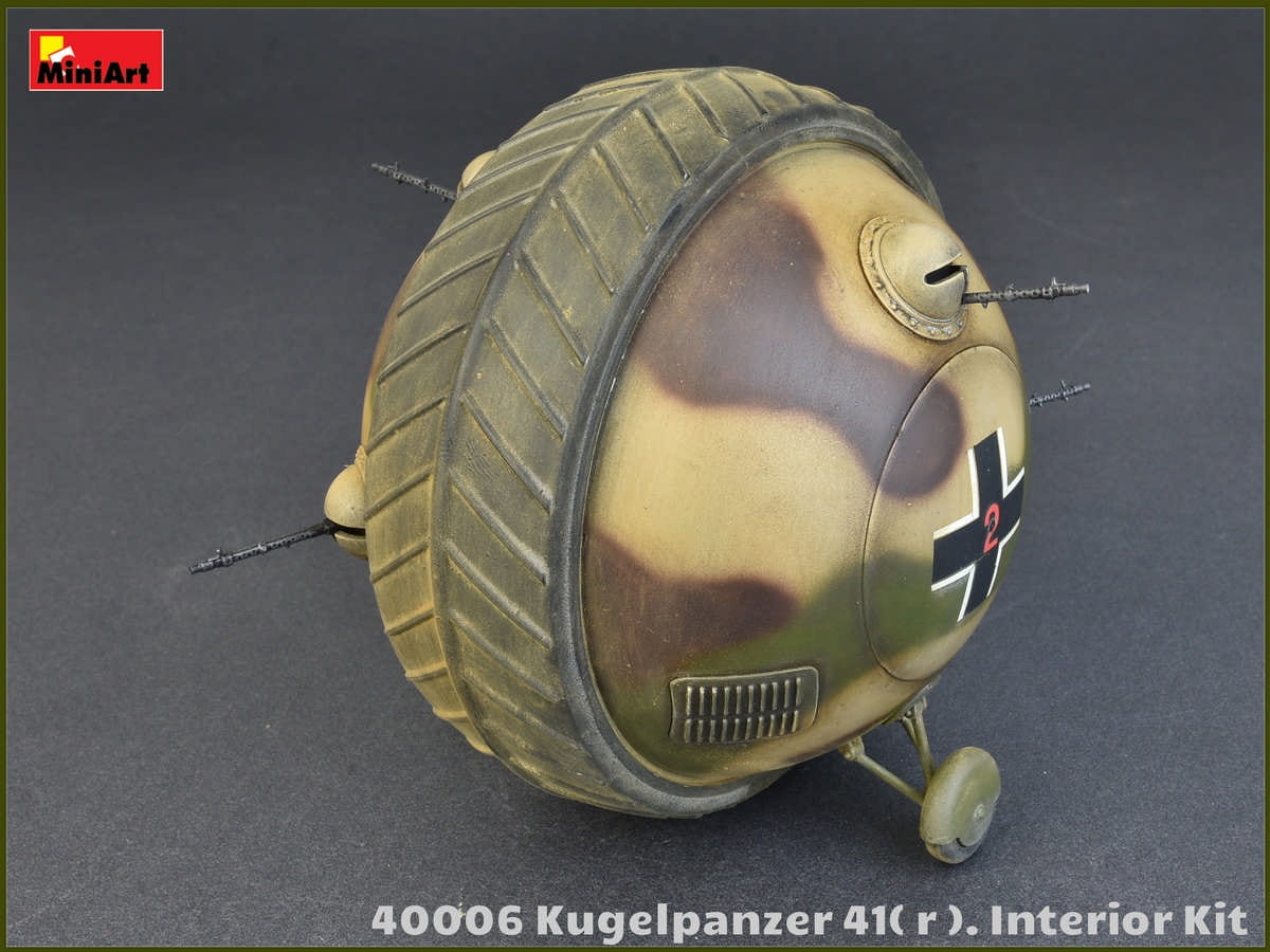 Zdjęcie dodatkowe produktu Kugelpanzer 41( R ). Interior Kit 1:35 MiniArt 40006