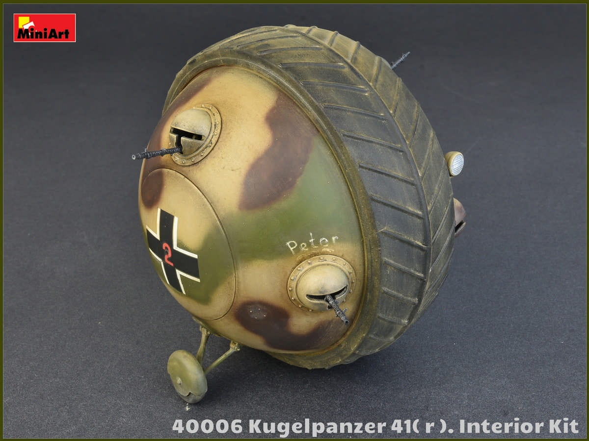 Zdjęcie dodatkowe produktu Kugelpanzer 41( R ). Interior Kit 1:35 MiniArt 40006