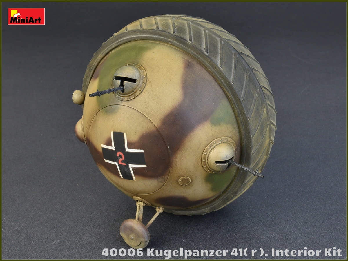 Zdjęcie dodatkowe produktu Kugelpanzer 41( R ). Interior Kit 1:35 MiniArt 40006