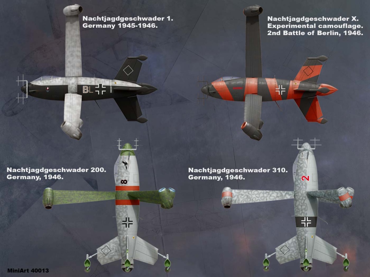 Zdjęcie dodatkowe produktu Focke Wulf Triebflugel Nachtjager 1:35 MiniArt 40013