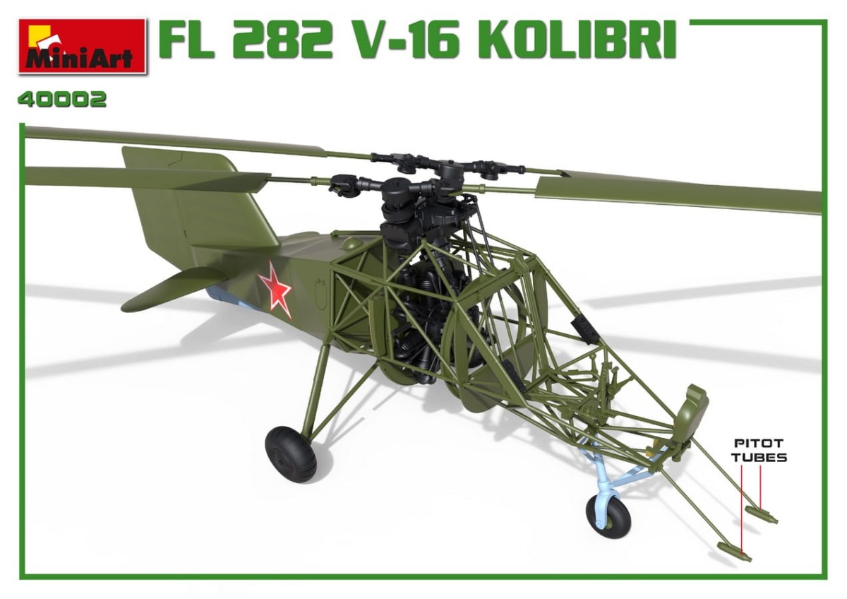 Zdjęcie dodatkowe produktu Fl 282 V-16 Kolibri 1:35 MiniArt 41002