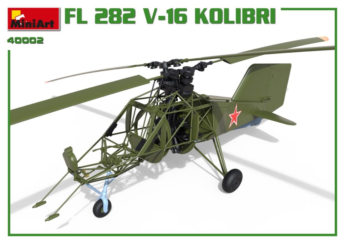 Zdjęcie dodatkowe produktu Fl 282 V-16 Kolibri 1:35 MiniArt 41002