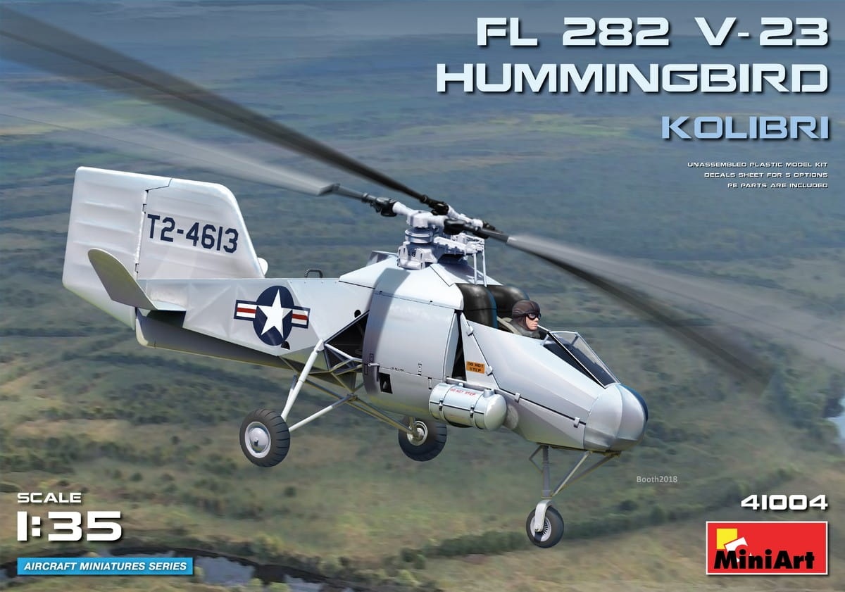 Zdjęcie główne produktu Fl 282 V-23 Hummingbird (kolibri) 1:35 MiniArt 41004