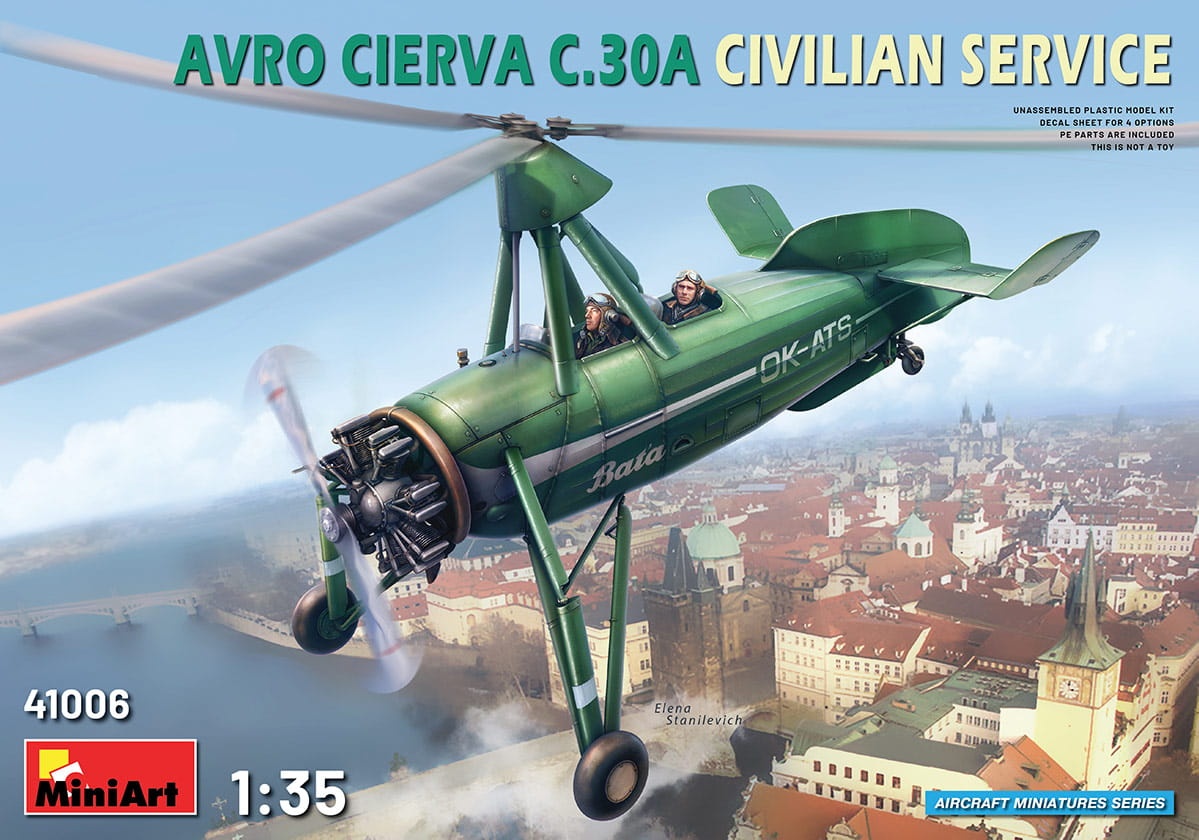 Zdjęcie główne produktu Avro Cierva C.30a Civilian Service 1:35 MiniArt 41006