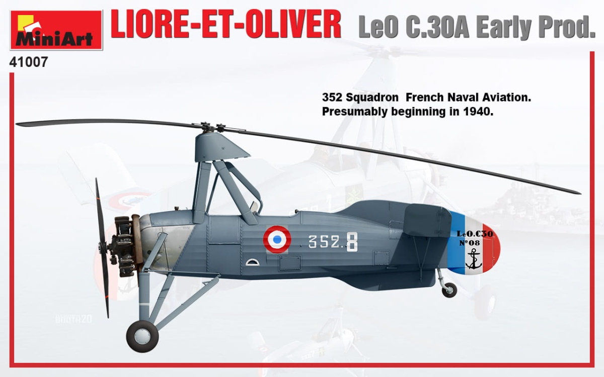 Zdjęcie dodatkowe produktu Liore-et-oliver Leo C.30a Early Prod 1:35 MiniArt 41007