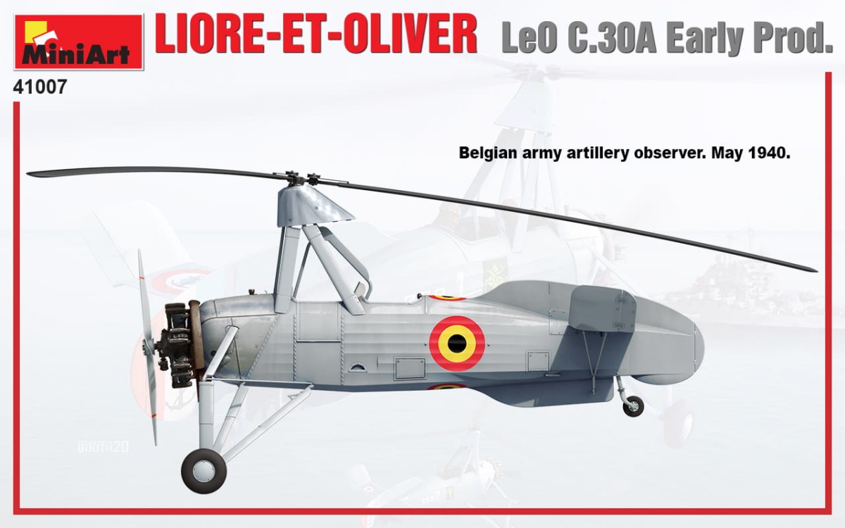 Zdjęcie dodatkowe produktu Liore-et-oliver Leo C.30a Early Prod 1:35 MiniArt 41007