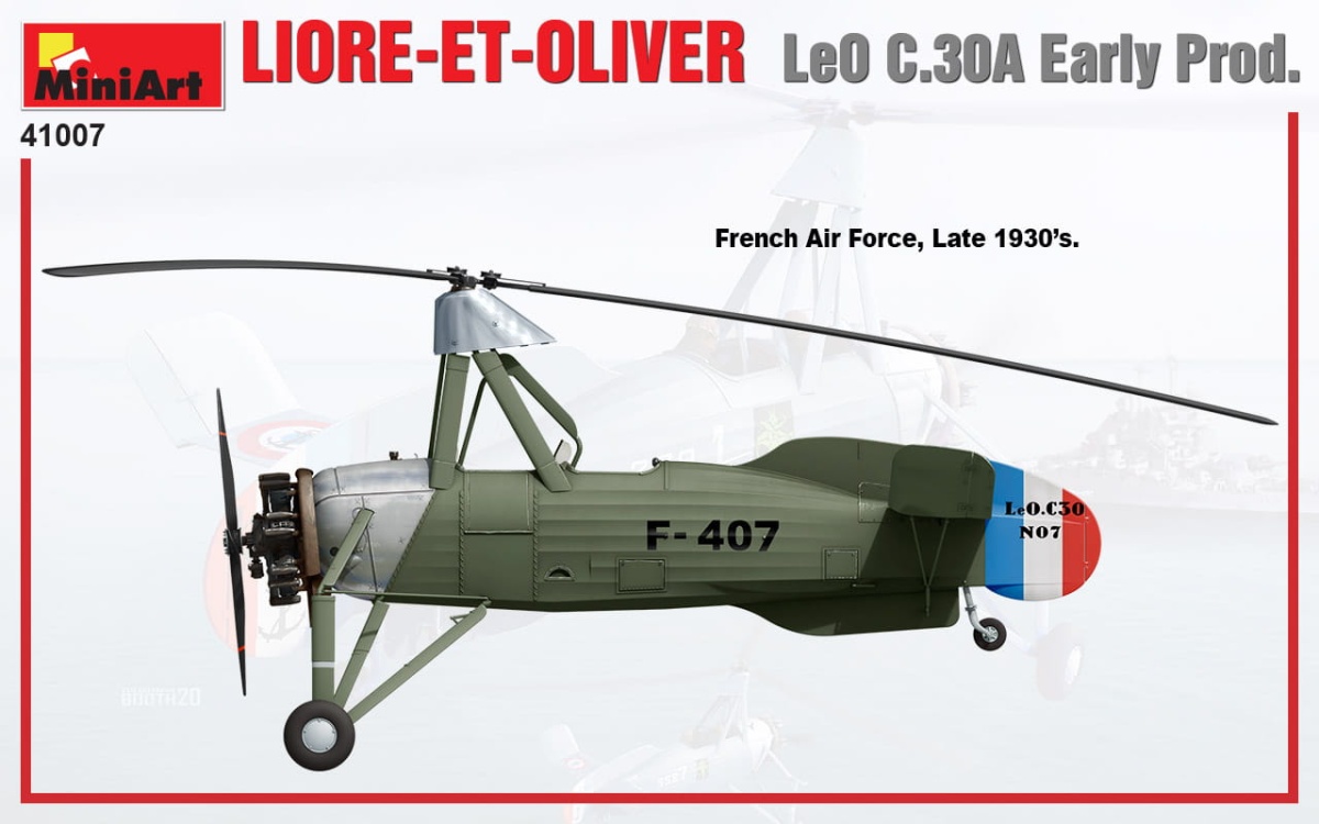 Zdjęcie dodatkowe produktu Liore-et-oliver Leo C.30a Early Prod 1:35 MiniArt 41007