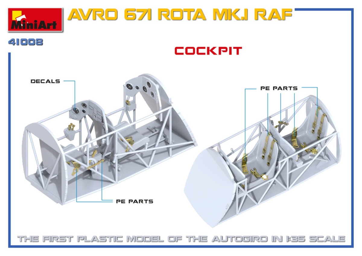 Zdjęcie dodatkowe produktu Avro 671 Rota Mk.i Raf 1:35 MiniArt 41008