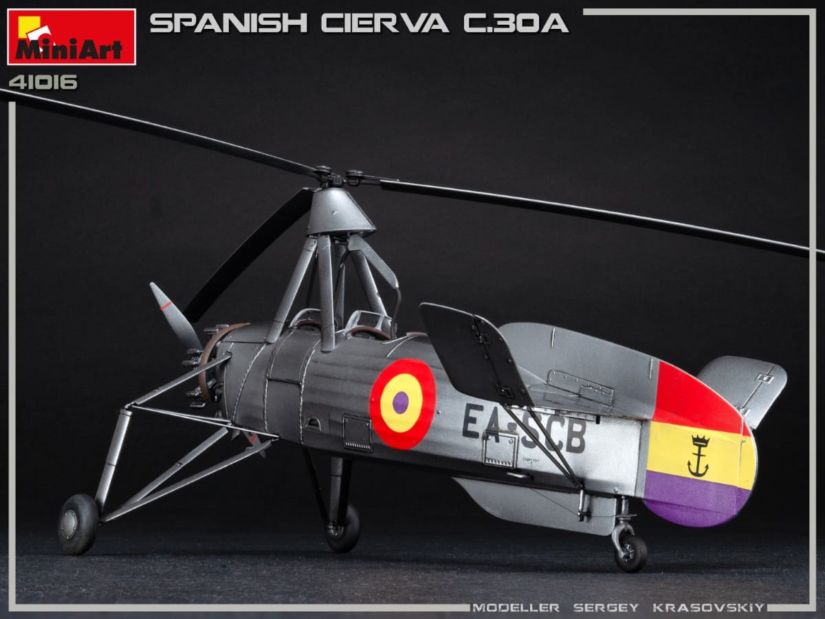 Zdjęcie dodatkowe produktu Spanish Cierva C.30a 1:35 MiniArt 41016
