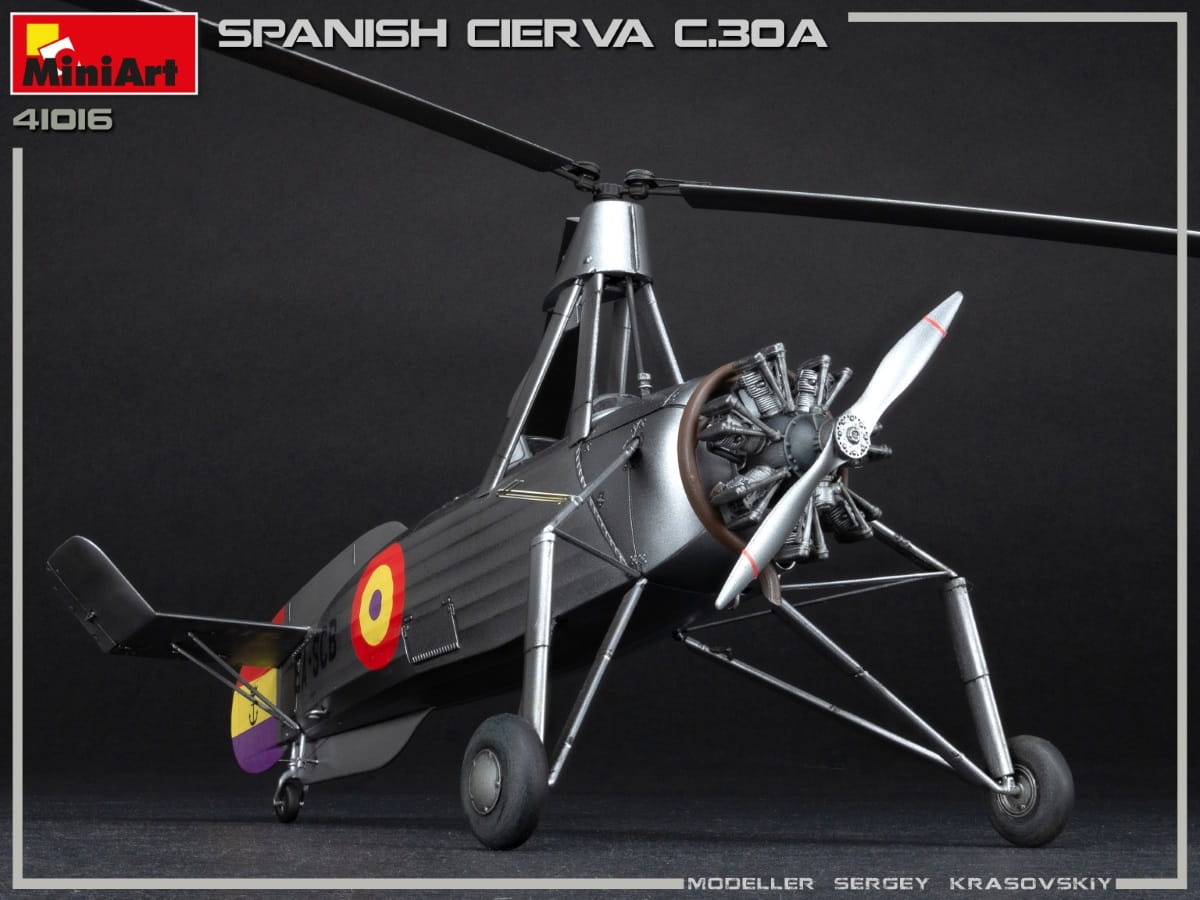 Zdjęcie dodatkowe produktu Spanish Cierva C.30a 1:35 MiniArt 41016