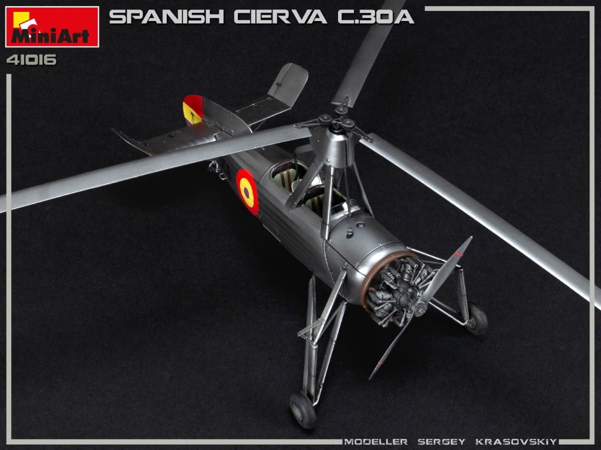 Zdjęcie dodatkowe produktu Spanish Cierva C.30a 1:35 MiniArt 41016