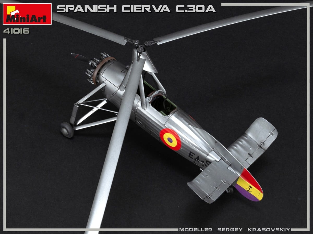 Zdjęcie dodatkowe produktu Spanish Cierva C.30a 1:35 MiniArt 41016